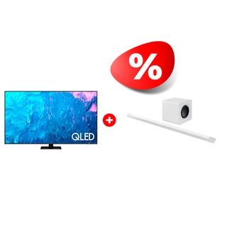 Жиынтық QLED TV Samsung QE85Q70CAUXUZ + Samsung саундбары HW-S801B/RU 