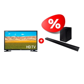 Комплект LED телевизор Samsung UE32T4500AUXCE + Саундбар Samsung HW-R650/RU 