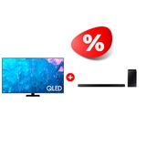Комплект  QLED TV Samsung QE85Q70CAUXCE + Саундбар Samsung HW-R650/RU