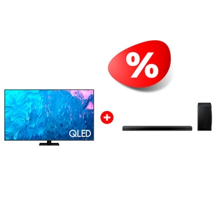 Комплект QLED TV Samsung QE85Q70CAUXUZ + Саундбар Samsung HW-Q70T/RU