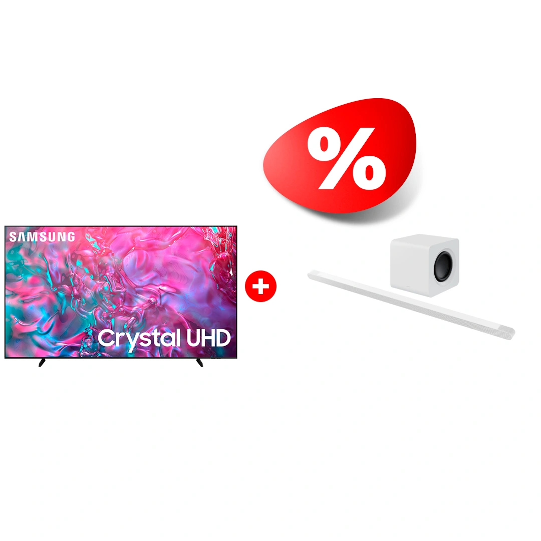 Комплект LED телевизор Samsung 4K UE98DU9000UXCE + Саундбар Samsung HW-S801B/RU