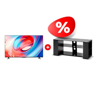 Комплект LED Телевизор TCL 75V6B + ТВ тумба Mart Готика 42″ 