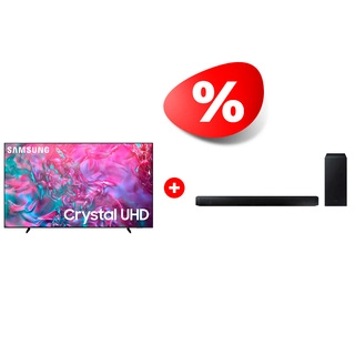Комплект LED телевизор Samsung + Саундбар Samsung 4K UE98DU9000UXCE + HW-B550/RU