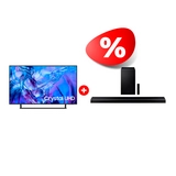 Комплект LED телевизор Samsung UE43DU8500UXCE + Саундбар Samsung HW-Q700A/RU 