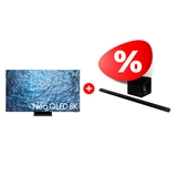 Комплект Neo QLED 8K телевизор Samsung QE65QN900CUXCE + Саундбар Samsung HW-S800B/RU 