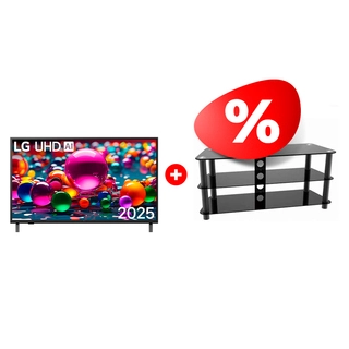 Комплект LED телевизор LG 75UA75009LA + ТВ тумба ARG TP2001M 50″ 