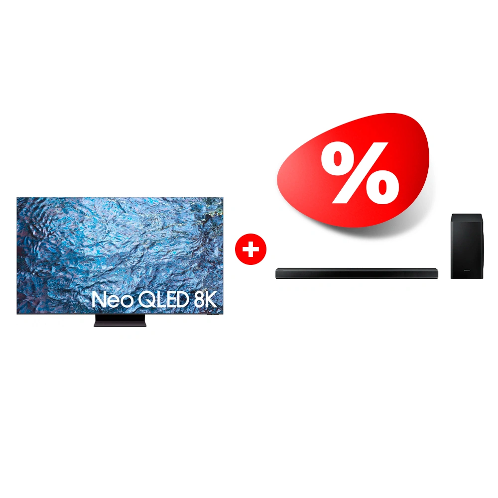 Жиынтық Neo QLED 8К Samsung теледидары QE65QN900CUXCE + Samsung саундбары HW-Q70T/RU 