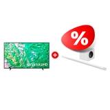 Жиынтық LED телевизор Samsung UE43DU8000UXCE + Samsung саундбары HW-S801B/RU 