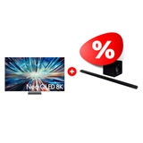 Комплект Neo QLED телевизор Samsung 8K QE65QN900DUXCE + Саундбар Samsung HW-S800B/RU 