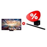 Жиынтық Neo QLED телевизор Samsung  8K QE65QN800DUXCE + Samsung саундбары HW-S800B/RU 