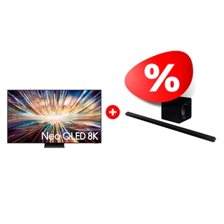 Жиынтық Neo QLED телевизор Samsung  8K QE65QN800DUXCE + Samsung саундбары HW-S800B/RU 