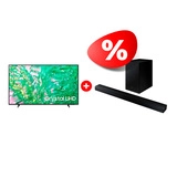 Жиынтық LED телевизор Samsung UE85DU8000UXCE + Samsung саундбары HW-T530/RU 