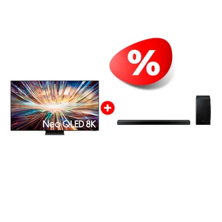 Жиынтық Neo QLED телевизор Samsung 8K QE85QN800DUXCE + Samsung саундбары HW-Q70T/RU 