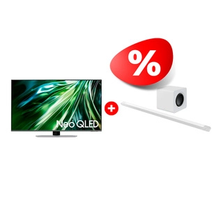Жиынтық Neo QLED телевизор Samsung QE43QN90DAUXCE + Samsung саундбары HW-S801B/RU 