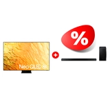 Комплект Neo QLED 8K телевизор Samsung QE75QN800BUXCE + Саундбар Samsung HW-Q70T/RU 