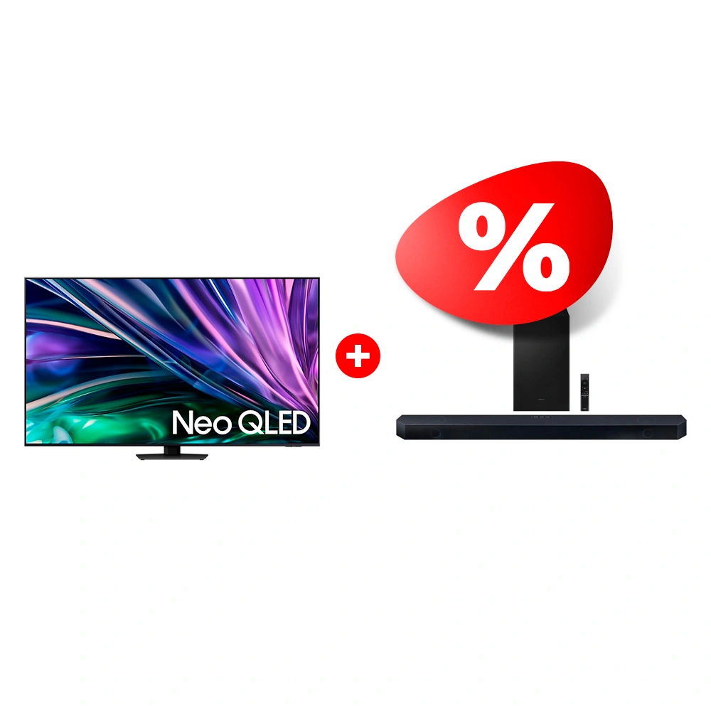 Комплект Neo QLED телевизор Samsung QE55QN85DBUXCE + Саундбар Samsung HW-Q700C/RU 