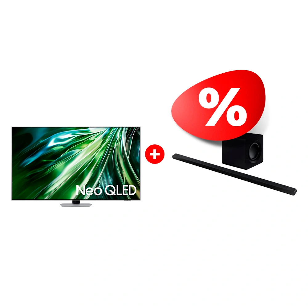 Жиынтық Neo QLED телевизор Samsung QE65QN90DAUXCE + Samsung саундбары HW-S800B/RU 