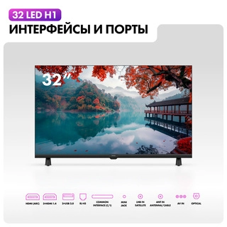 Haier LED теледидар 32 Smart TV H1 - фото 6