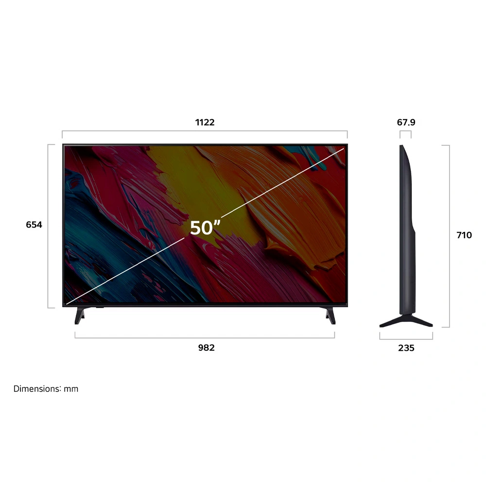 LG QNED теледидары 50QNED70A6A - фото 3