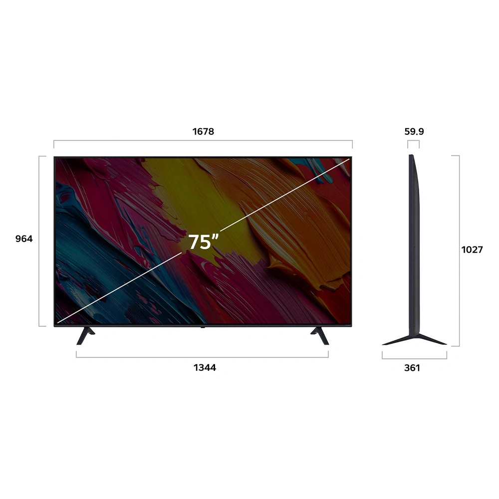 QNED телевизор LG 75QNED70A6A - фото 6