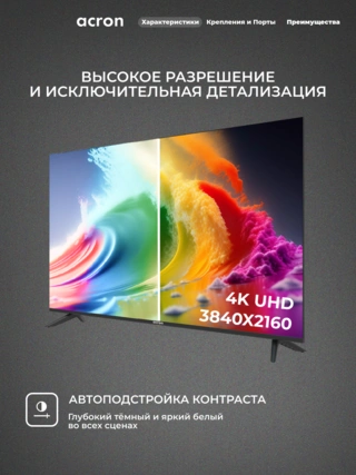 LED TV ACRON LD55D7500 - фото 3