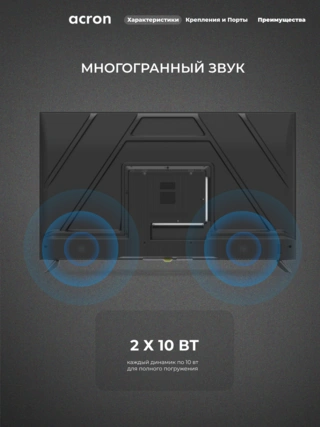 LED TV ACRON LD55D7500 - фото 6