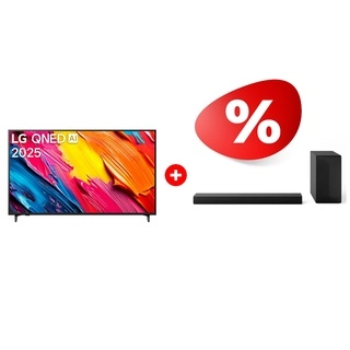 Комплект QNED телевизор LG 55QNED70A6A + Саундбар LG S60T 