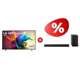 Комплект QNED телевизор LG 75QNED92A6A + Саундбар LG S60T 