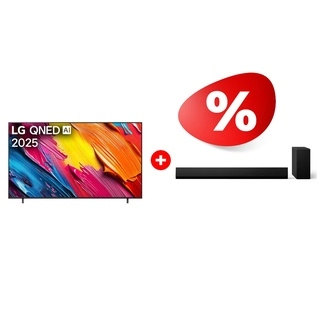 Комплект QNED телевизор LG 86QNED70A6A + Саундбар LG SG10TY 