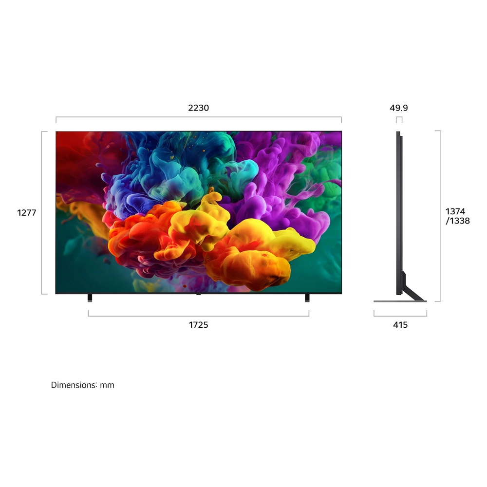 QNED телевизор LG 100QNED85B6 - фото 2