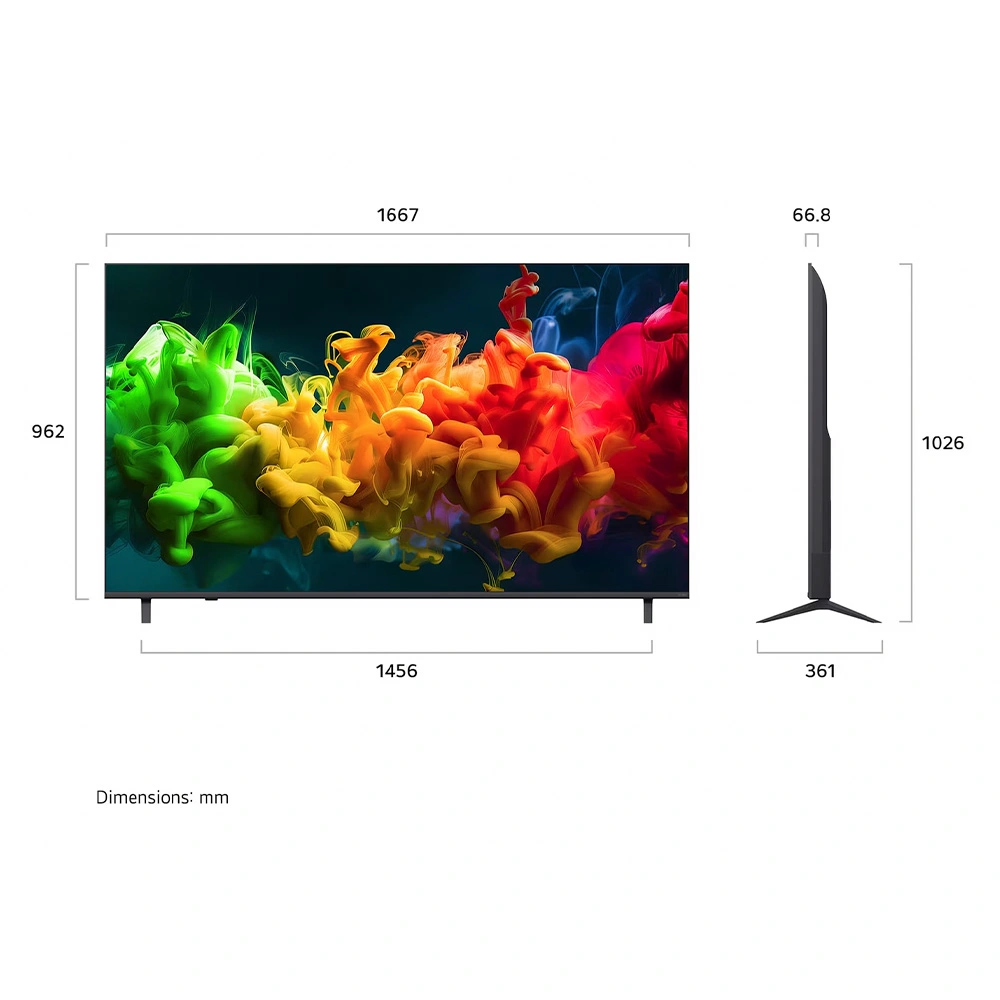QNED телевизор LG 75QNED83B6A - фото 2