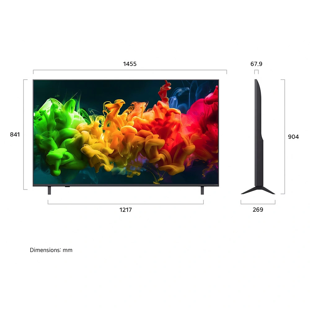 QNED телевизор LG 65QNED80B6B - фото 2