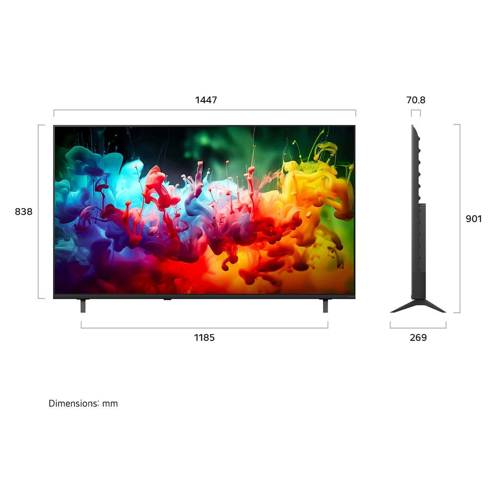 QNED телевизор LG 65QNED70B6C - фото 2