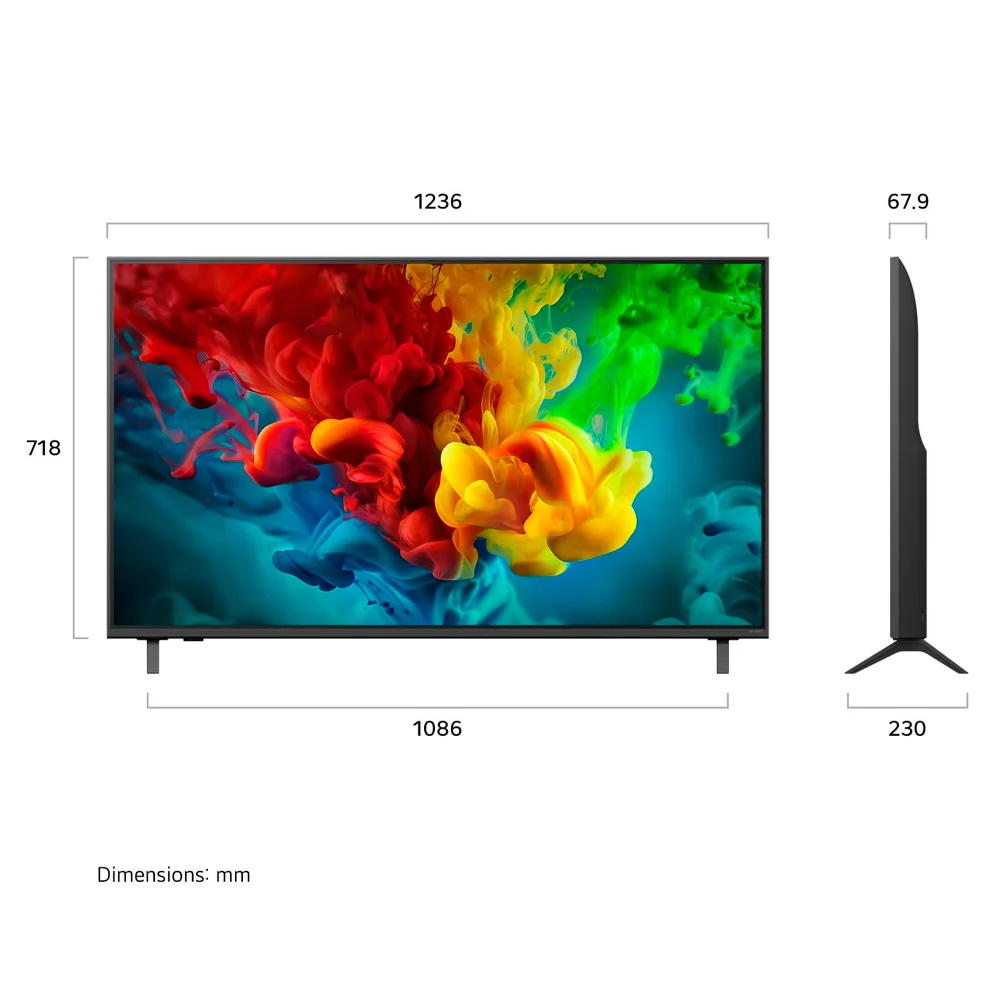 QNED телевизор LG 55QNED83B6A - фото 2