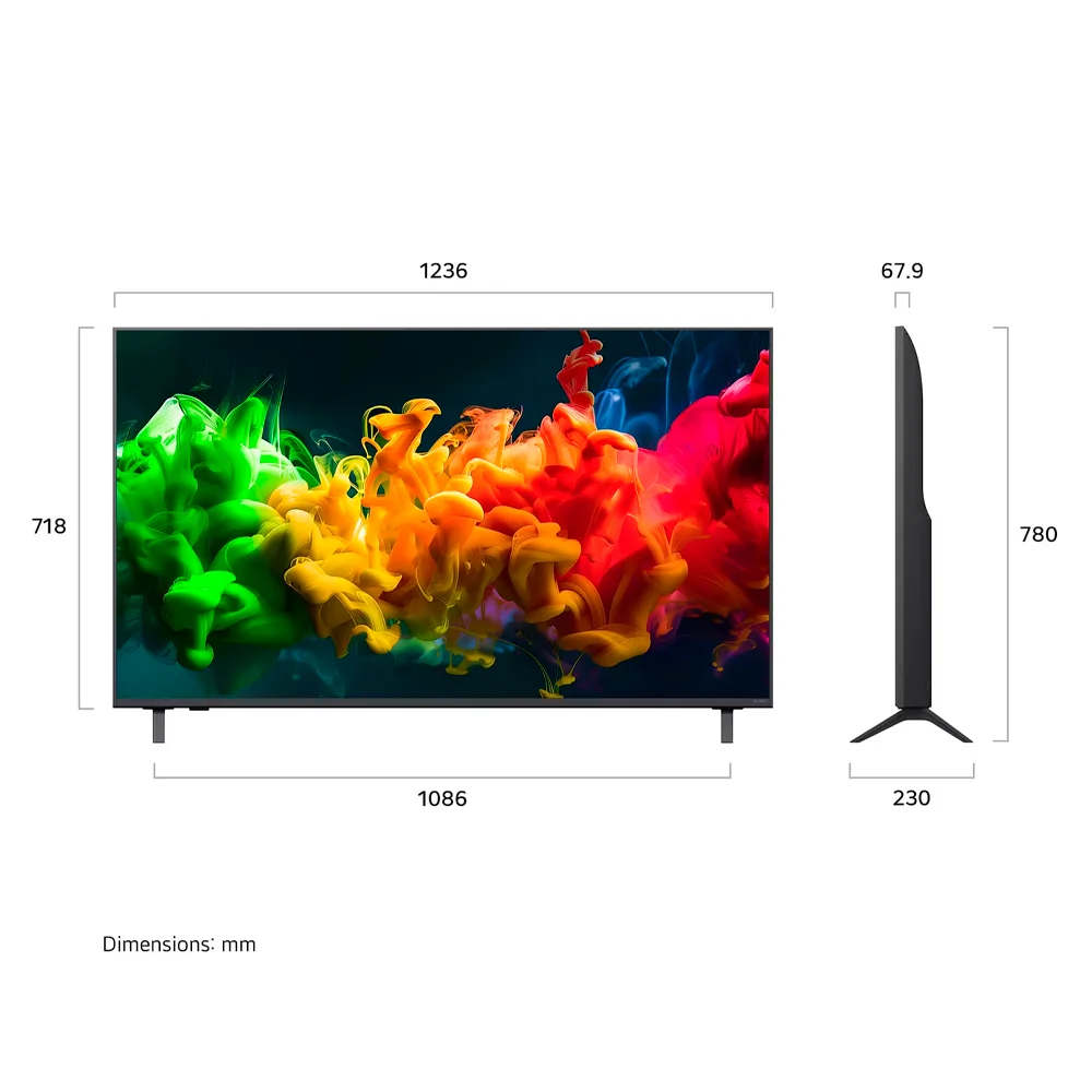 QNED телевизор LG 55QNED80B6B - фото 2