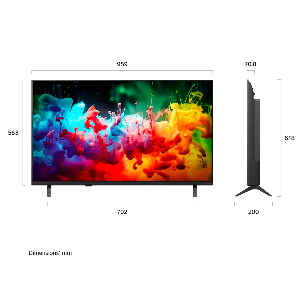 QNED телевизор LG 43QNED70B6C - фото 2