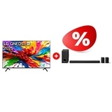 Комплект QNED телевизор LG 85QNED92A6A + Саундбар LG S80TR 