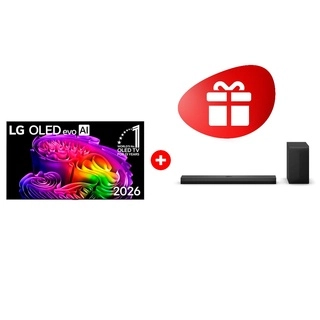 Комплект OLED телевизор LG OLED65G6RLA + Саундбар LG S70TY 