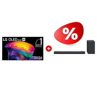 Комплект LG OLED48C6RLA + LG SC9S 