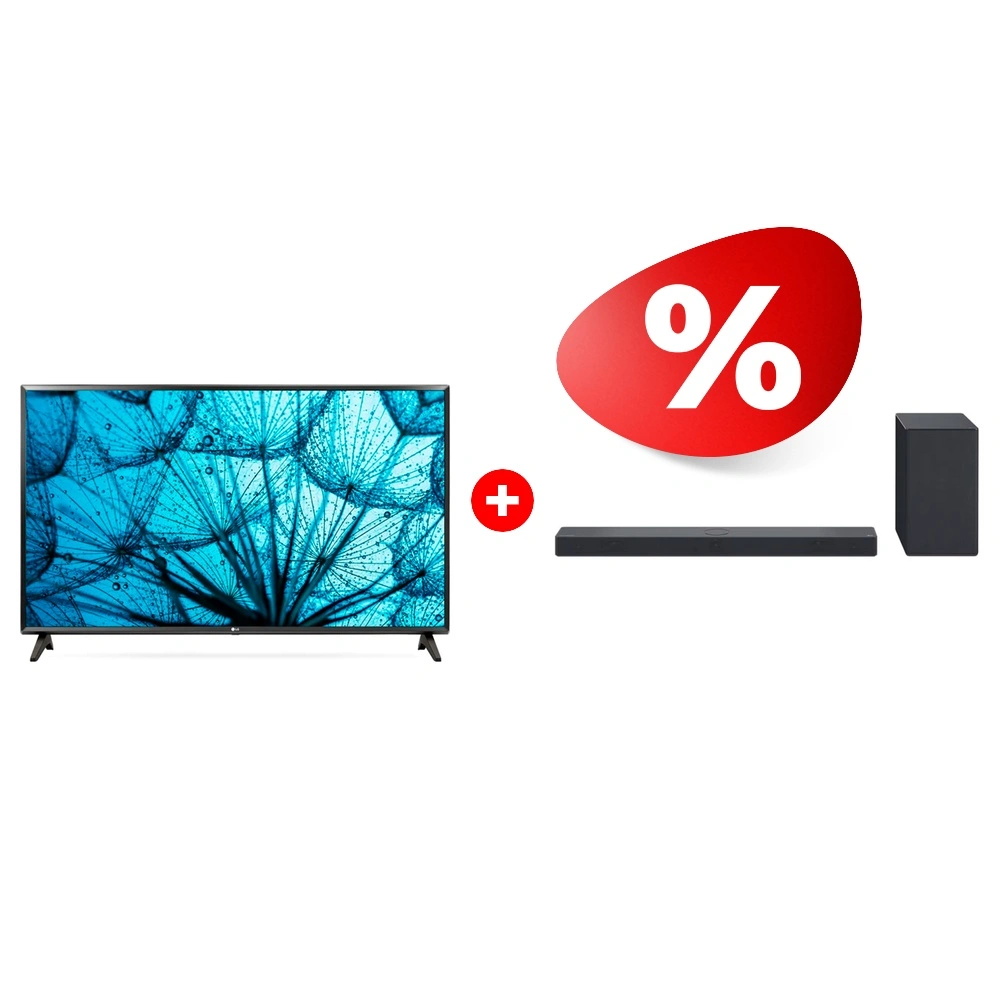 Комплект LG 43LM5772PLA + LG SC9S 