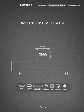 HQLED телевизор Haier 55 S3 - фото 3