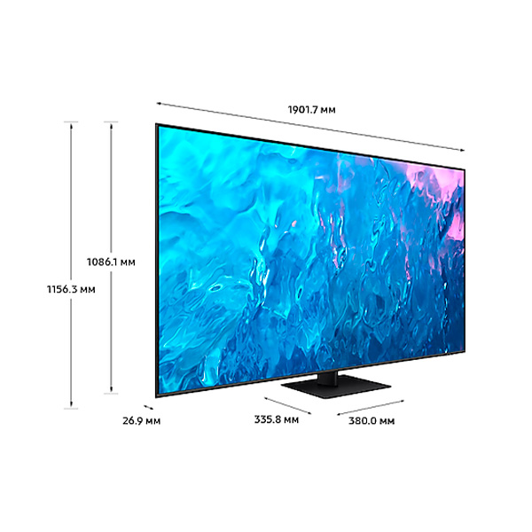 QLED TV Samsung QE85Q70CAUXUZ - фото 2
