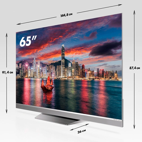 Жиынтық Haier теледидары 65 Mini LED Pro + Mart сөресі Рим 46″  - фото 2