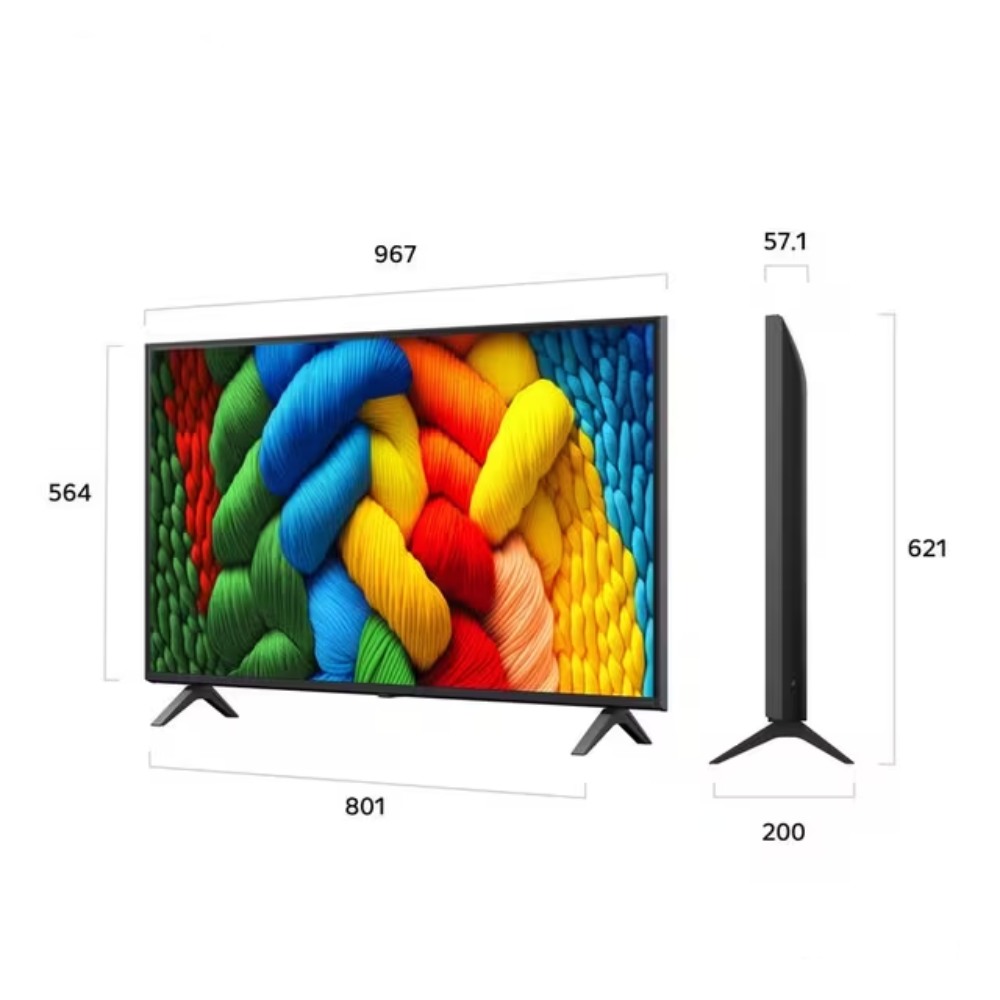 LED телевизор LG 43NANO80A6B - фото 6
