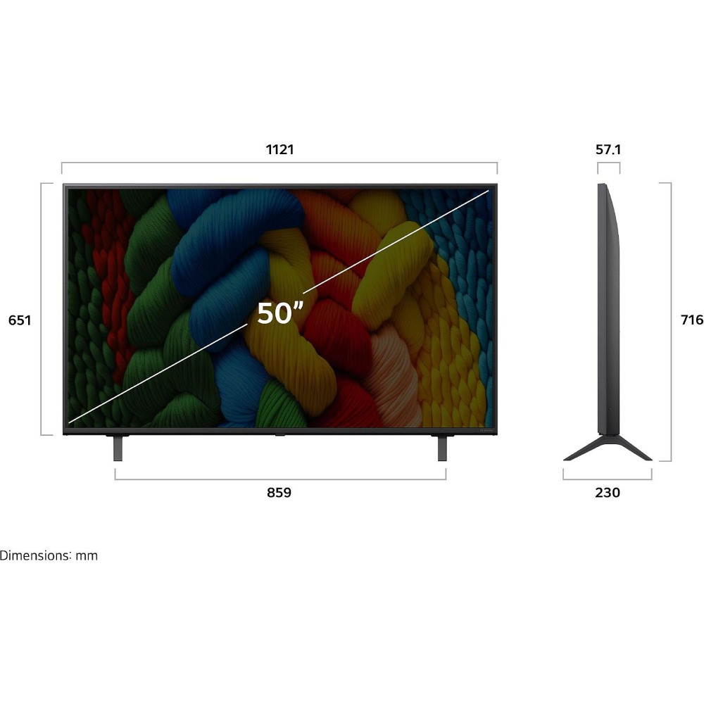 LED телевизор LG 50NANO80A6B - фото 6