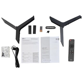 Жиынтық QNED теледидар LG 65QNED80A6A + Elenberg сөресі TP2001M 