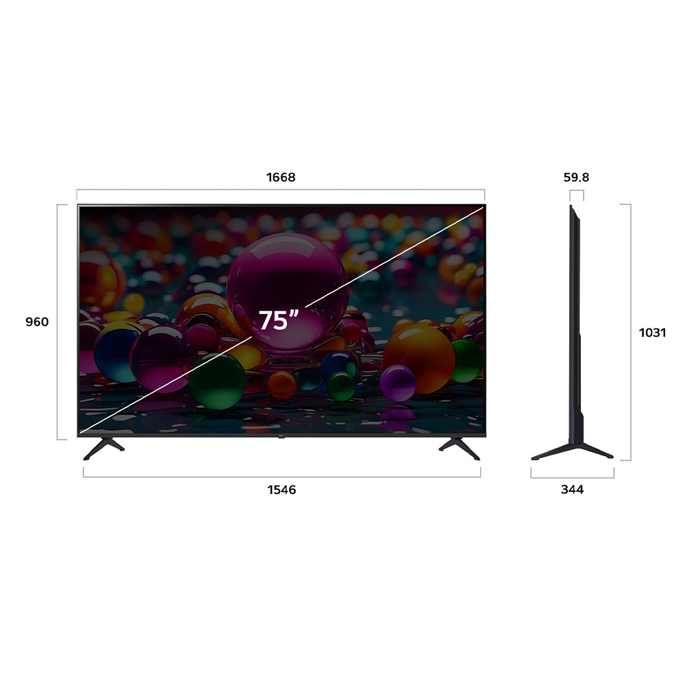 LED телевизор LG 75UA75009LA - фото 4