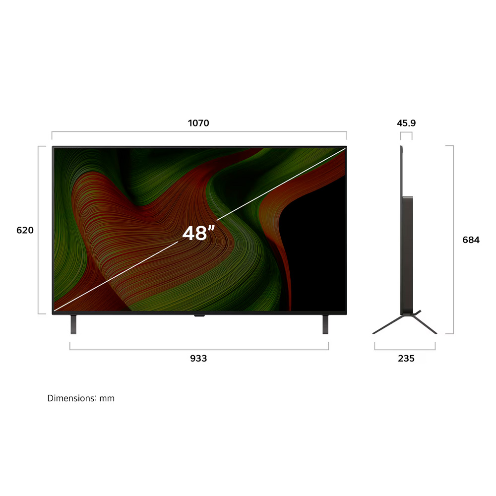 OLED телевизор LG OLED48B5RLA - фото 4