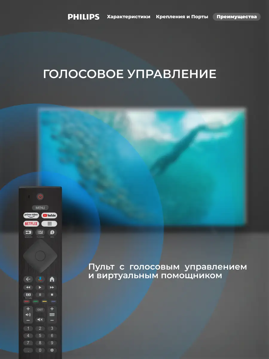 LED телевизор Philips 43PUD7029/71 - фото 11
