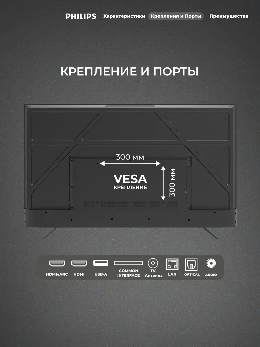 LED телевизор Philips 43PUD7029/71 - фото 9